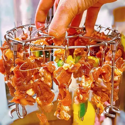 Grille Barbecue - GrillingSkewerRack™