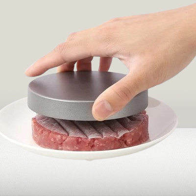 Presse Burger en fonte d'aluminium - Noir