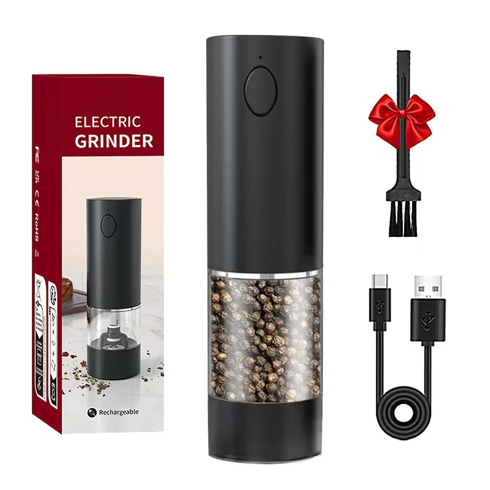 Moulin à Poivre Électrique - SpiceCharge™ - Noir