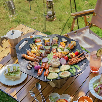 Plaque de Cuisson pou BBQ Coréen Antiadhésive