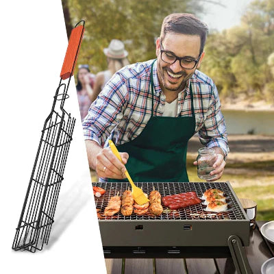 GRILLE BARBECUE - GrillBasket™ - Camel