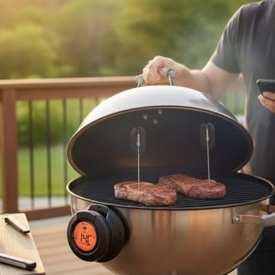 Thermomètre de cuisson gril